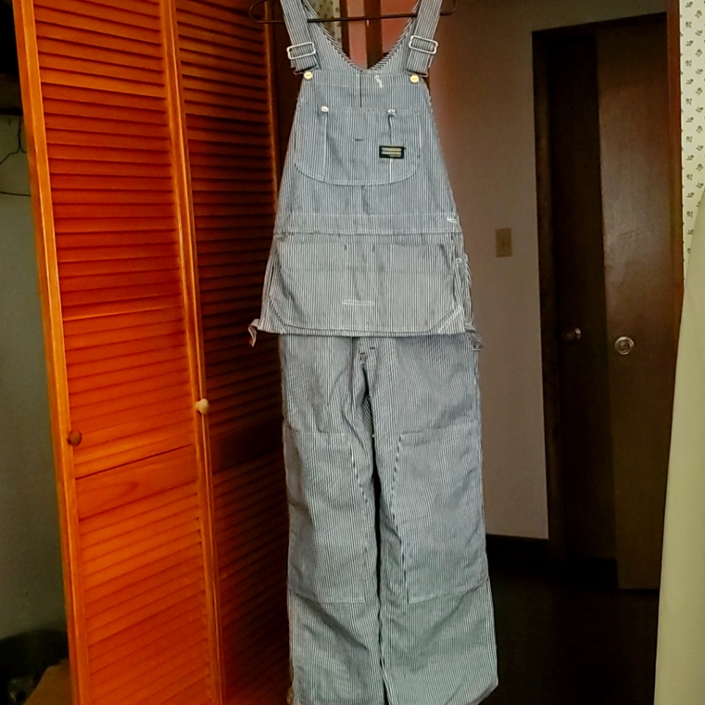 Tough skins union made painter or carpenter bibs